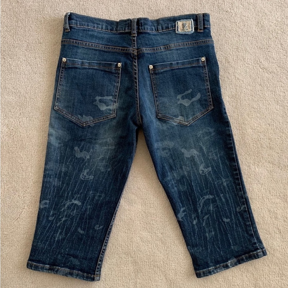 Roberto Cavalli Boys Denim Jean Shorts M